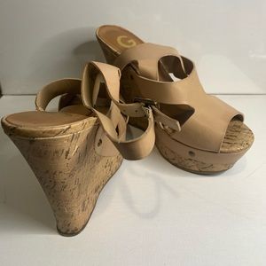 GUESS Heels 👠 Medium Natural LL HAKUMA 8M